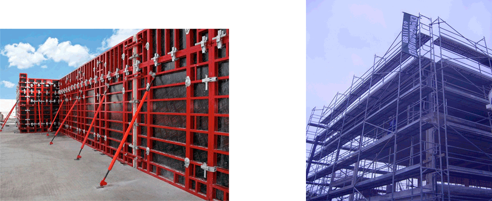 Scaffolding vs. Formwork